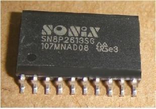代理批发全新原装松翰SN8P2604A 单片机_电子元器件
